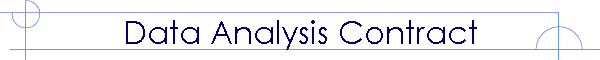 Data Analysis Contract